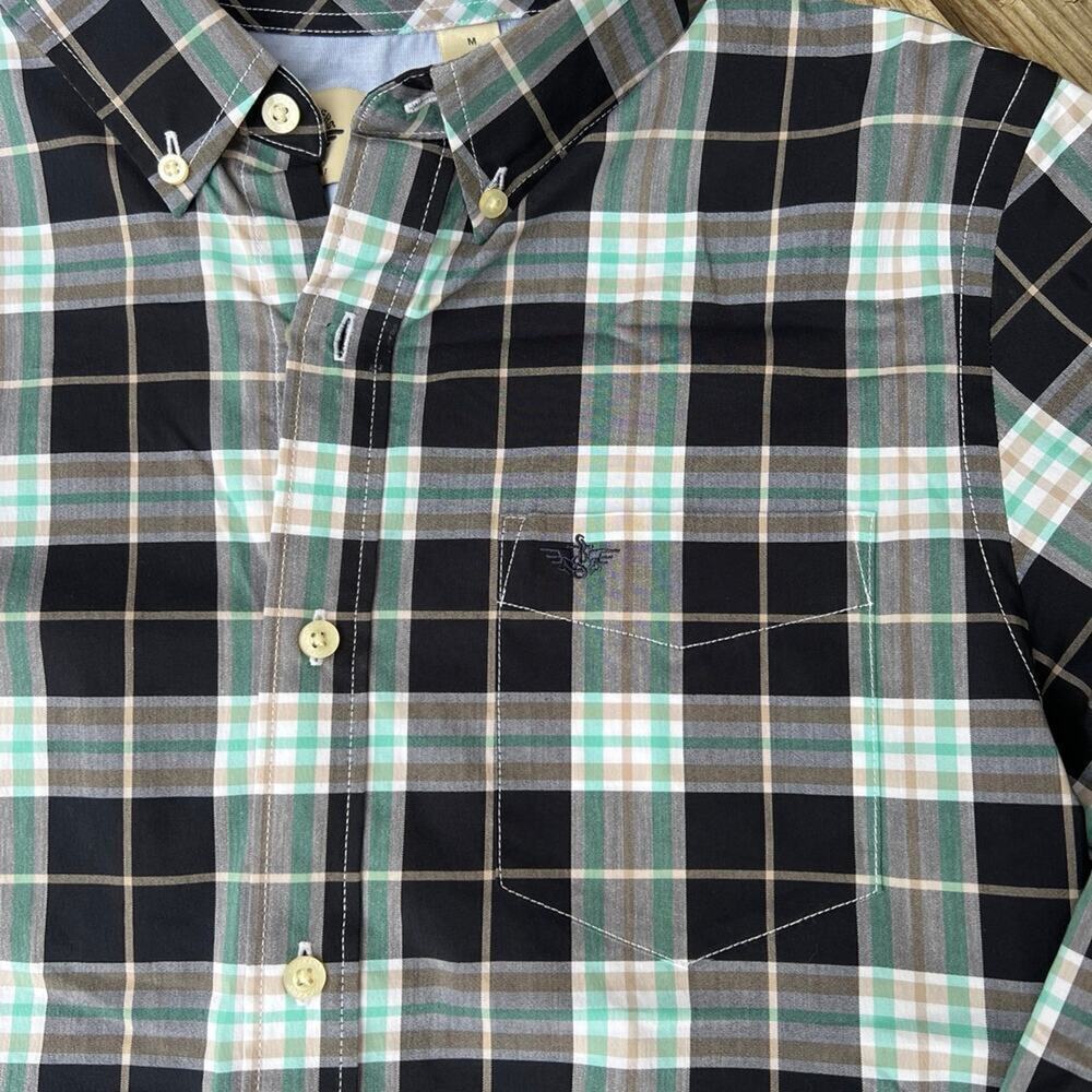 Dockers men’s size M plaid shirt * like new!